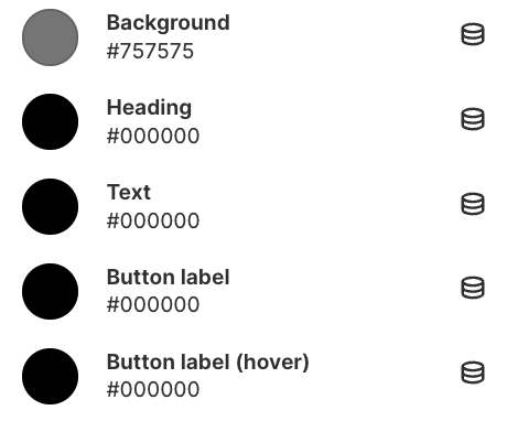 three part slide colors